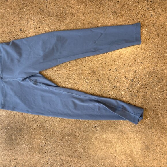 Oasis Blue Wunder Train High-Rise Tight 25" size 8 - Picture 2 of 5